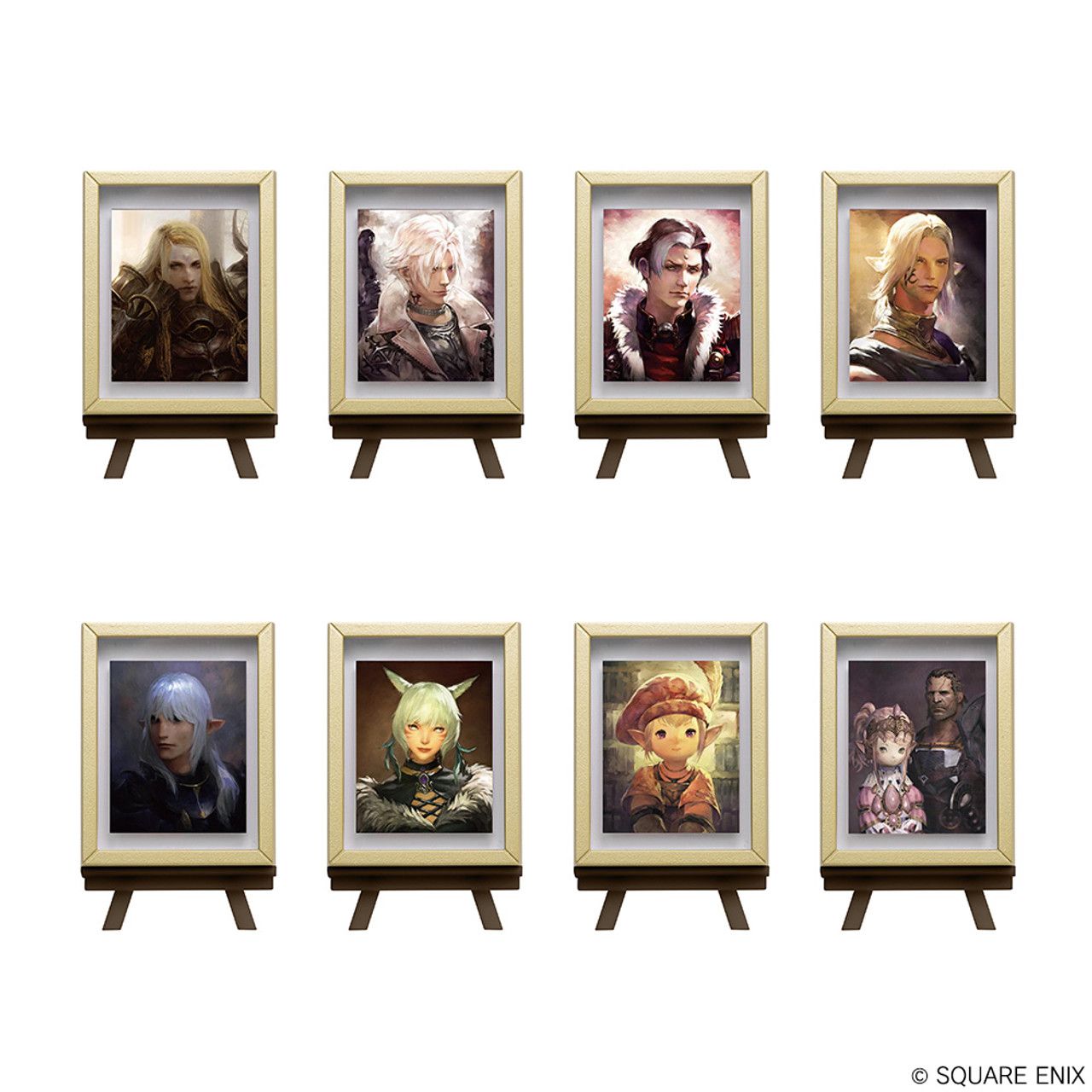 FINAL FANTASY XIV Framed Portrait Magnets Vol. 2 Blind Box
