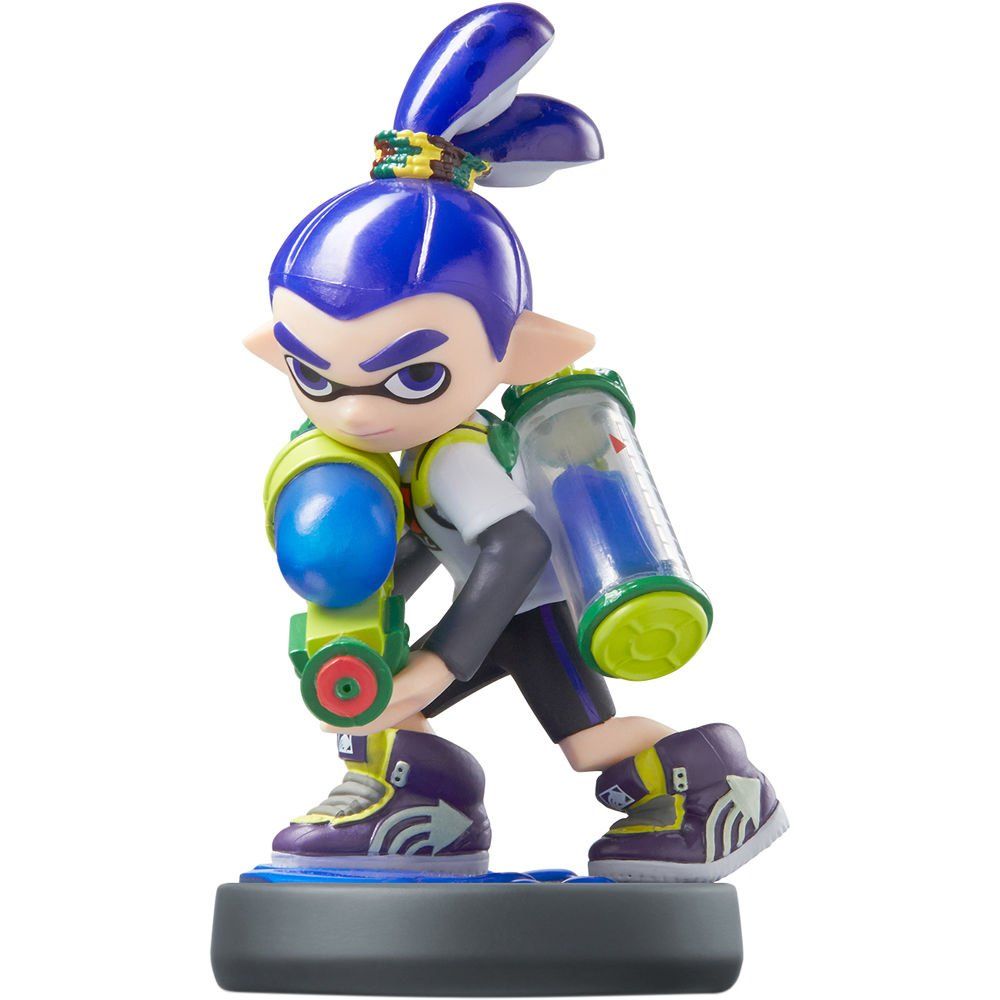 Inkling Boy Splatoon Amiibo - , Condition: Unboxed