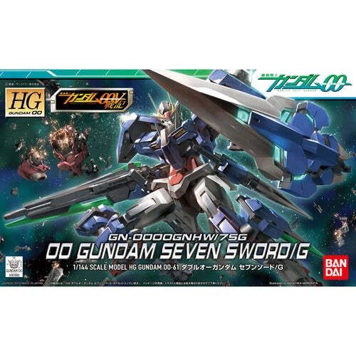 00 Gundam Seven Sword/G, GN-0000GNHW/75G (HG, 00)