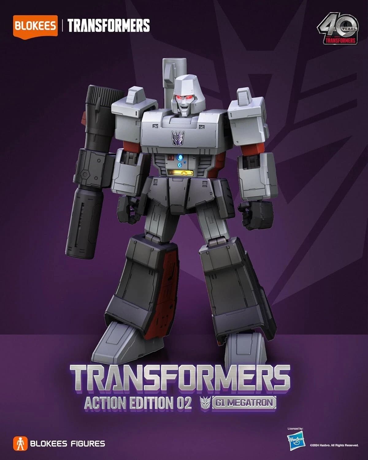 G1 Megatron, Action Edition 02 Blokees Model Kits