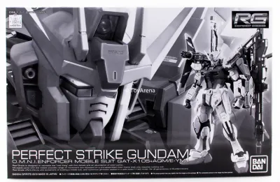 Perfect Strike Gundam - GAT-X105+AQM/E-YM1 (RG, P-Bandai)