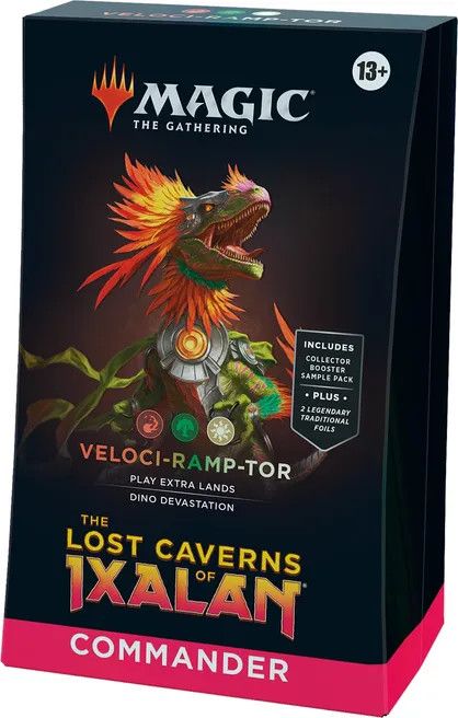 MTG Lost Caverns of Ixalan Commander Deck, Type: Veloci-Ramp-Tor