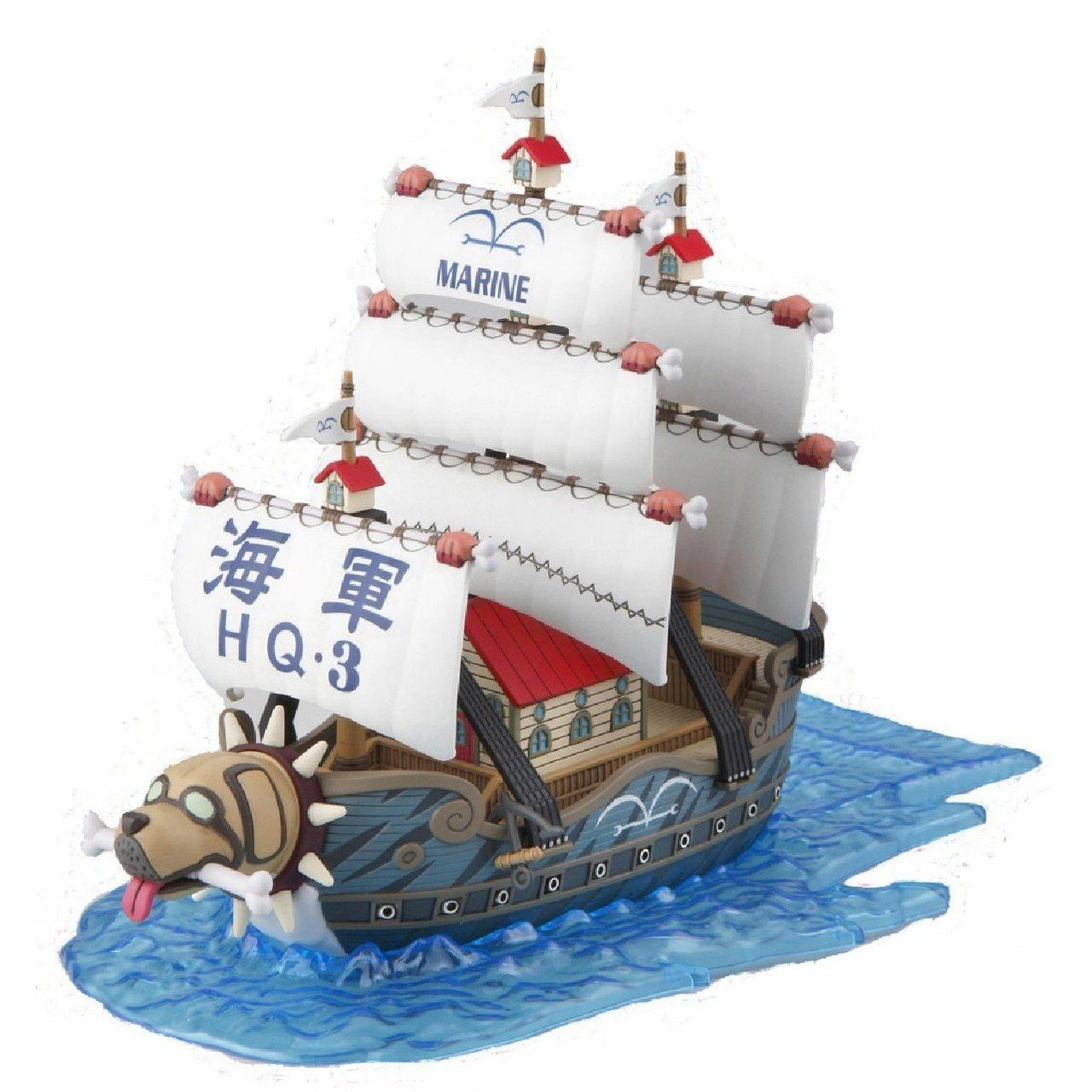 One Piece Grand Ship Collection Model Kit: Garp&#39;s Warship