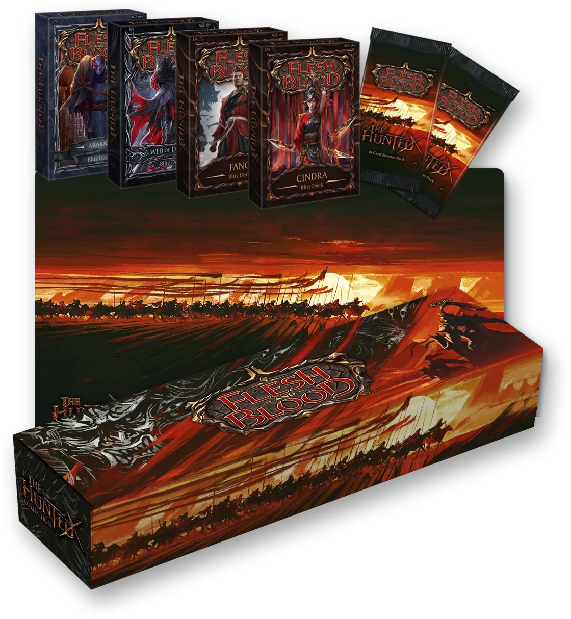Flesh and Blood: The Hunted Blitz Deck Collection
