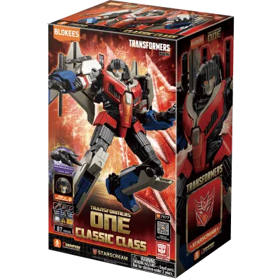 Starscream Classic Class 16 Blokees Model Kit