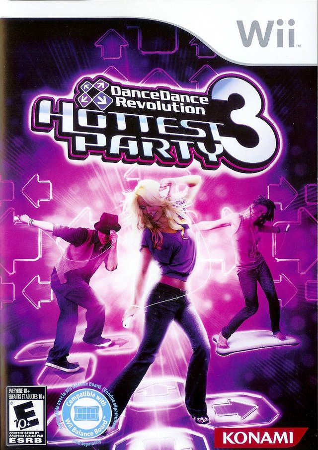 Dance Dance Revolution: Hottest Party 3 - Nintendo Wii