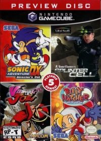 Gamecube Preview Disc