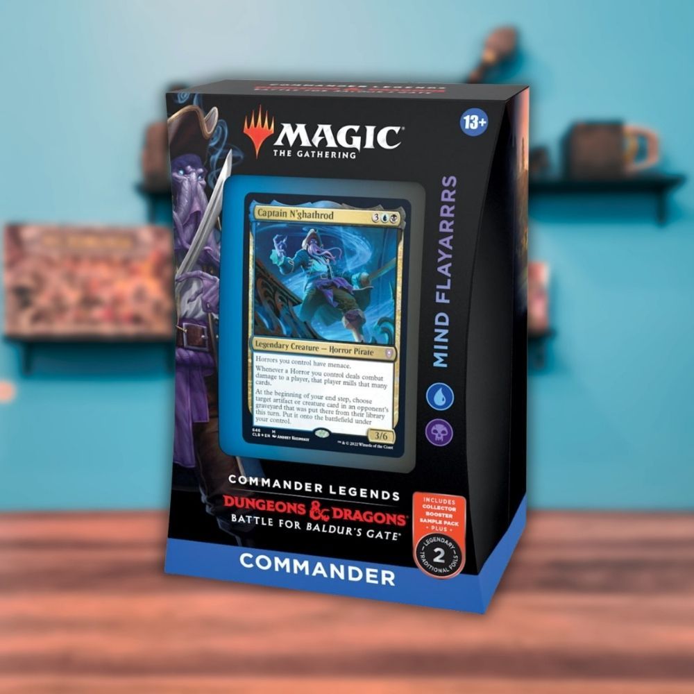 Magic The Gathering Commander Legends: Battle for Baldur’s Gate Commander Deck – Mind Flayarrrs