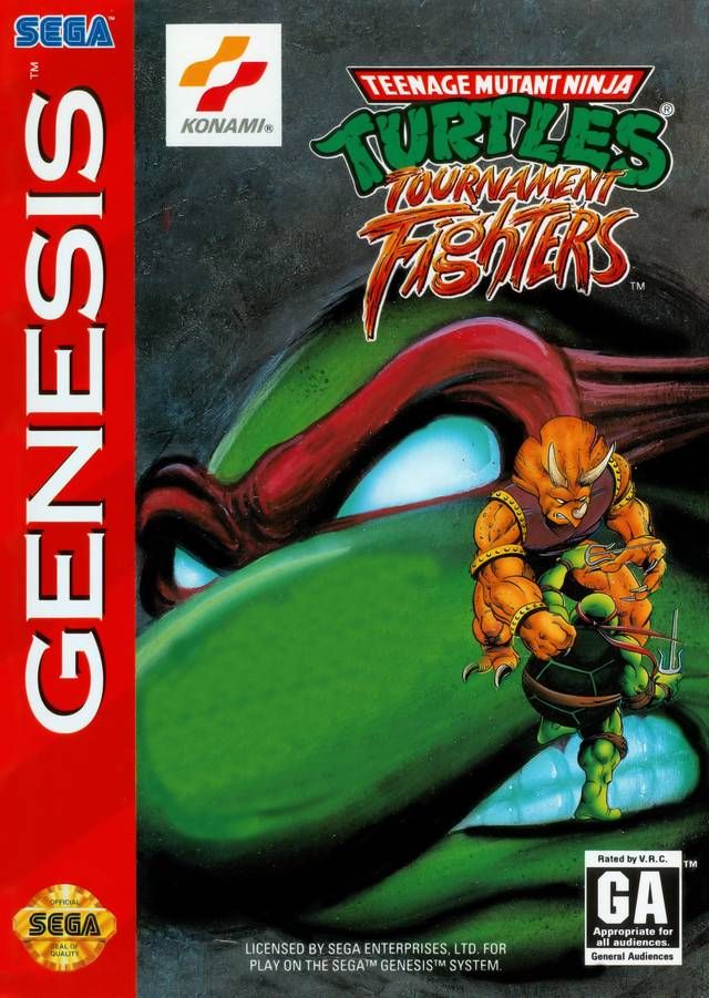 Teenage Mutant Ninja Turtles: Tournament Fighters - Sega Genesis