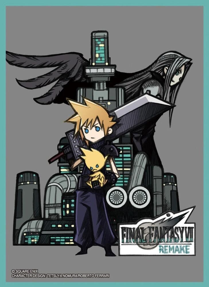Final Fantasy TCG: Cloud B Sleeves 100CT