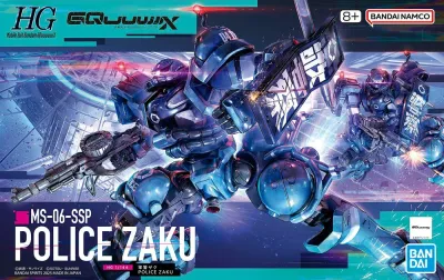 Police Zaku, MS-06-SSP (HG, 02, GQuX)
