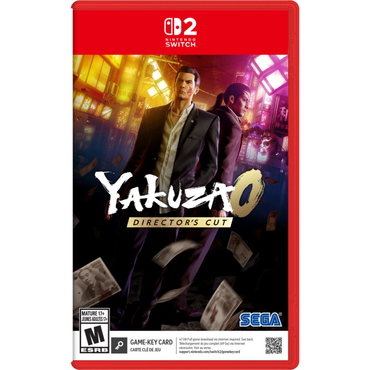 Yakuza 0: Director’s Cut - Nintendo Switch 2, Condition: Sealed