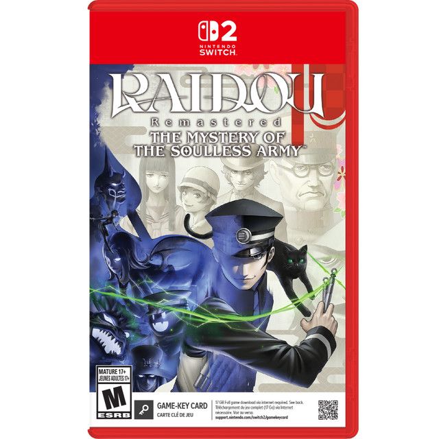 Raidou Remastered: Mystery Of The Soulless Army - Nintendo Switch 2, Condition: Sealed