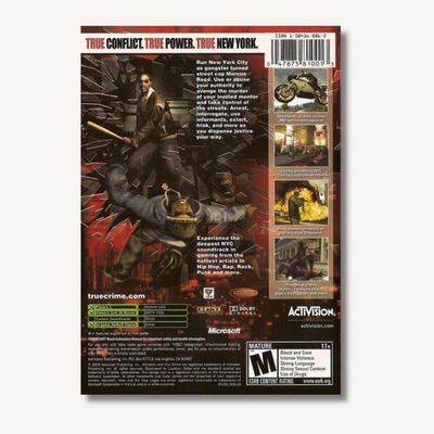 True Crime: New York City - Original Xbox