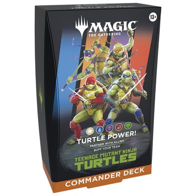 MTG Teenage Mutant Ninja Turtles Commander Deck: Turtle Power!