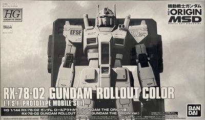 RX-78-02 Rollout Color (HG, PB, GOMSD)