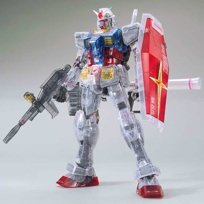 RX-78-2 Gundam VER. 3.0 Clear Color (MG, Gundam Base Limited, MSG)