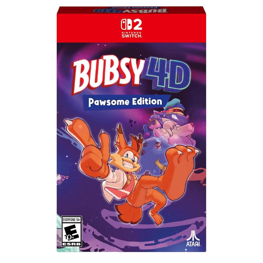 Bubsy 4D: Pawsome Edition - Nintendo Switch 2