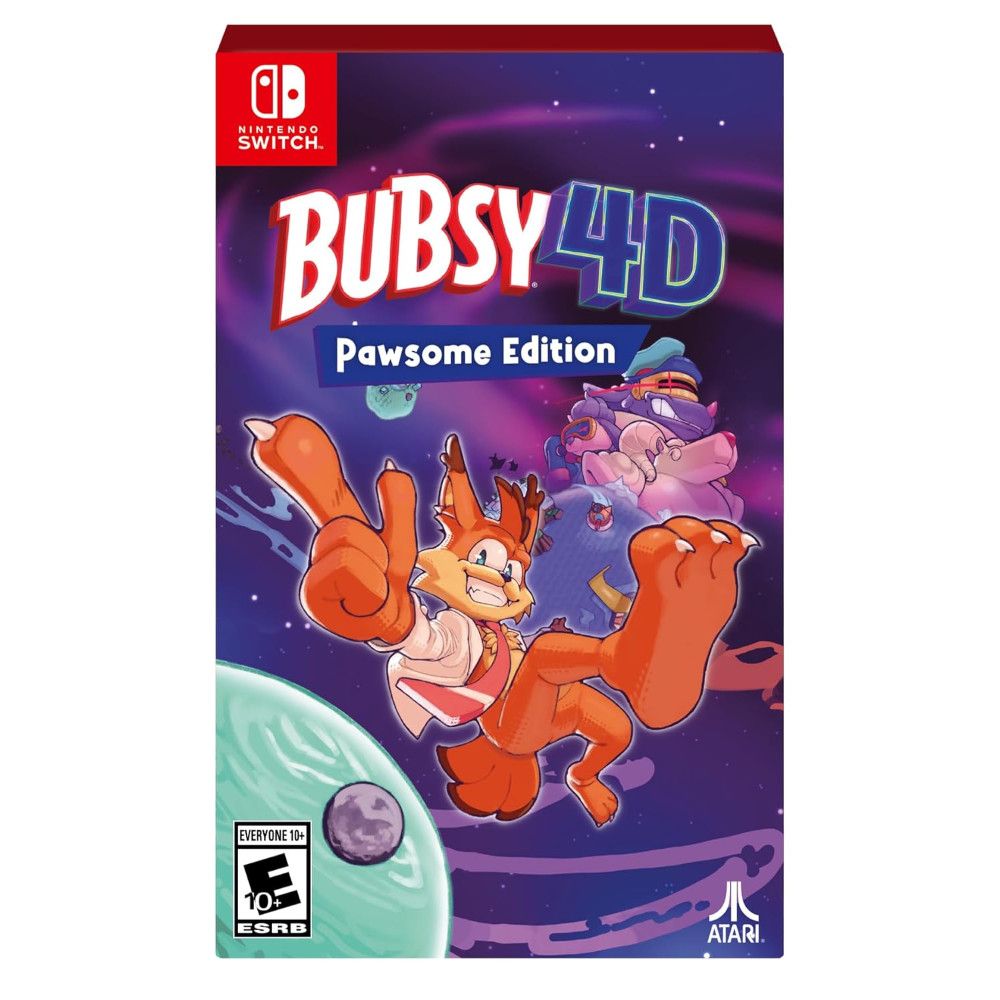 Bubsy 4D: Pawsome Edition - Nintendo Switch