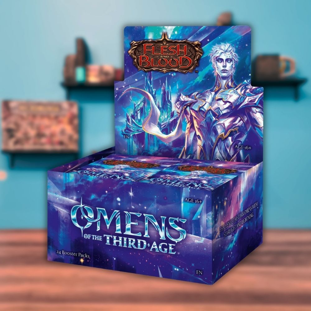 Flesh and Blood TCG Omens of the Third Age Booster Box