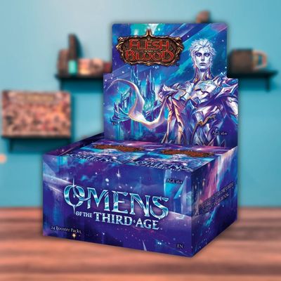 Flesh and Blood TCG Omens of the Third Age Booster Box