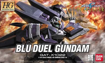 Blu Duel Gundam GAT-X1022 (HG, SEED)