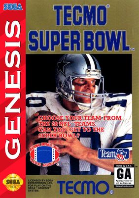 Tecmo Super Bowl - Sega Genesis