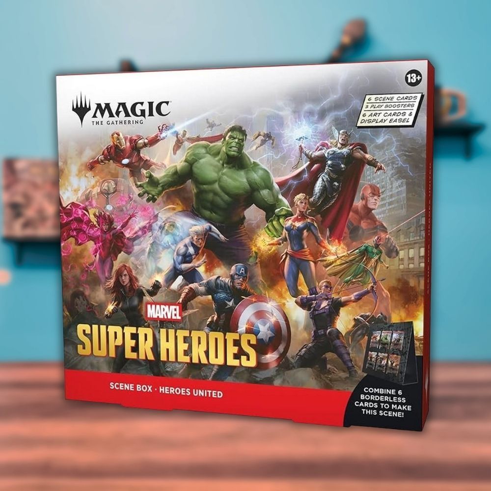 [PREORDER] Magic: The Gathering Marvel Super Heroes Scene Box - Heroes United