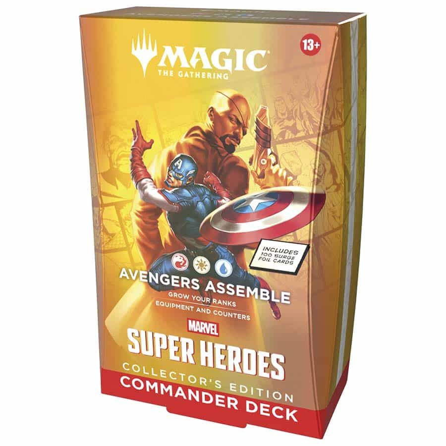 MTG MARVEL Super Heroes Collector Commander Deck - Avengers Assemble