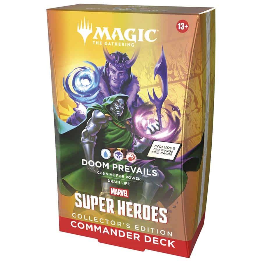 MTG MARVEL Super Heroes Collector Commander Deck - Doom Prevails