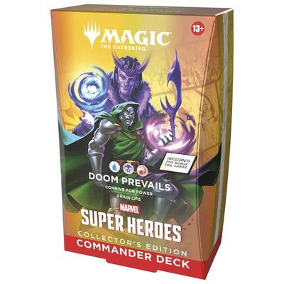 MTG MARVEL Super Heroes Collector Commander Deck - Doom Prevails
