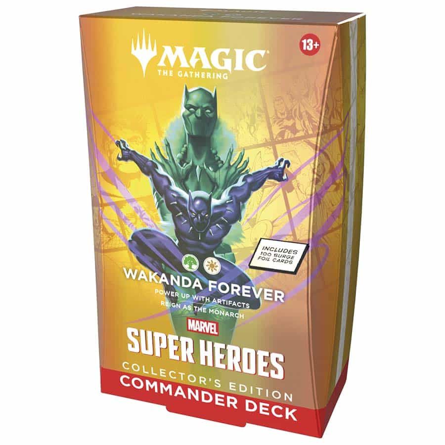 MTG MARVEL Super Heroes Collector Commander Deck - Wakanda Forever
