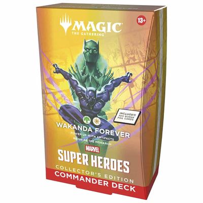 MTG MARVEL Super Heroes Collector Commander Deck - Wakanda Forever