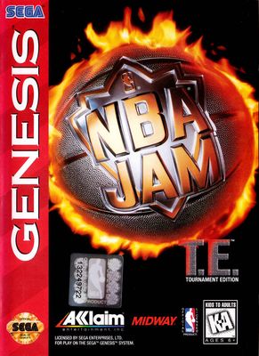 NBA Jam T.E. (Tournament Edition) - Sega Genesis