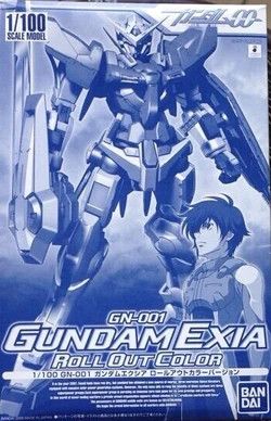 Gundam Exia Roll Out Color GN-001 (1/100, 00)
