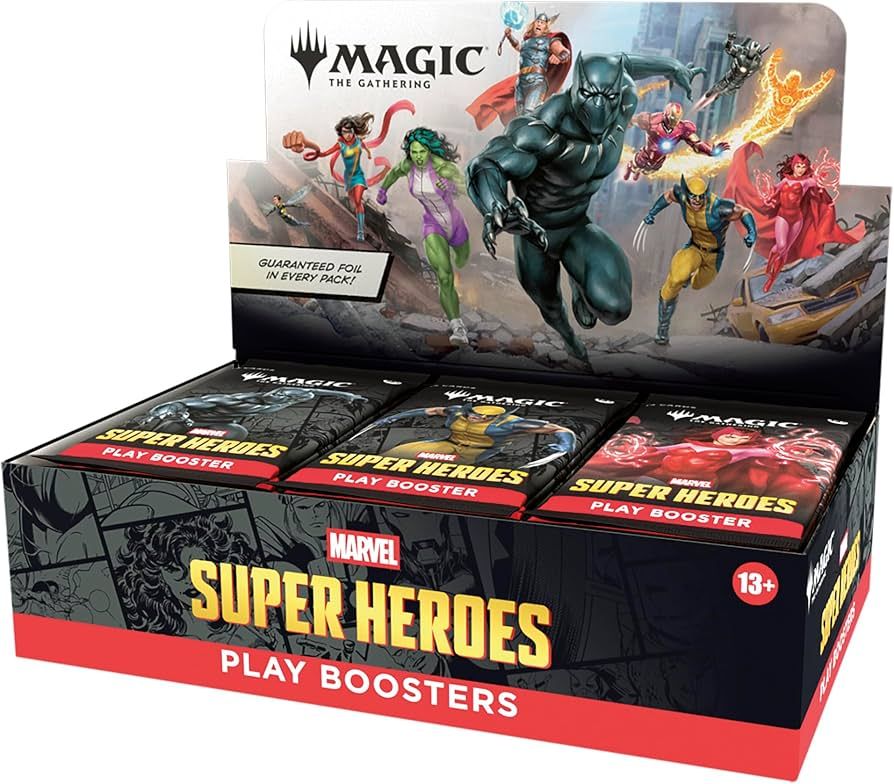Super Heroes PLAY Booster Box, MTG MARVEL