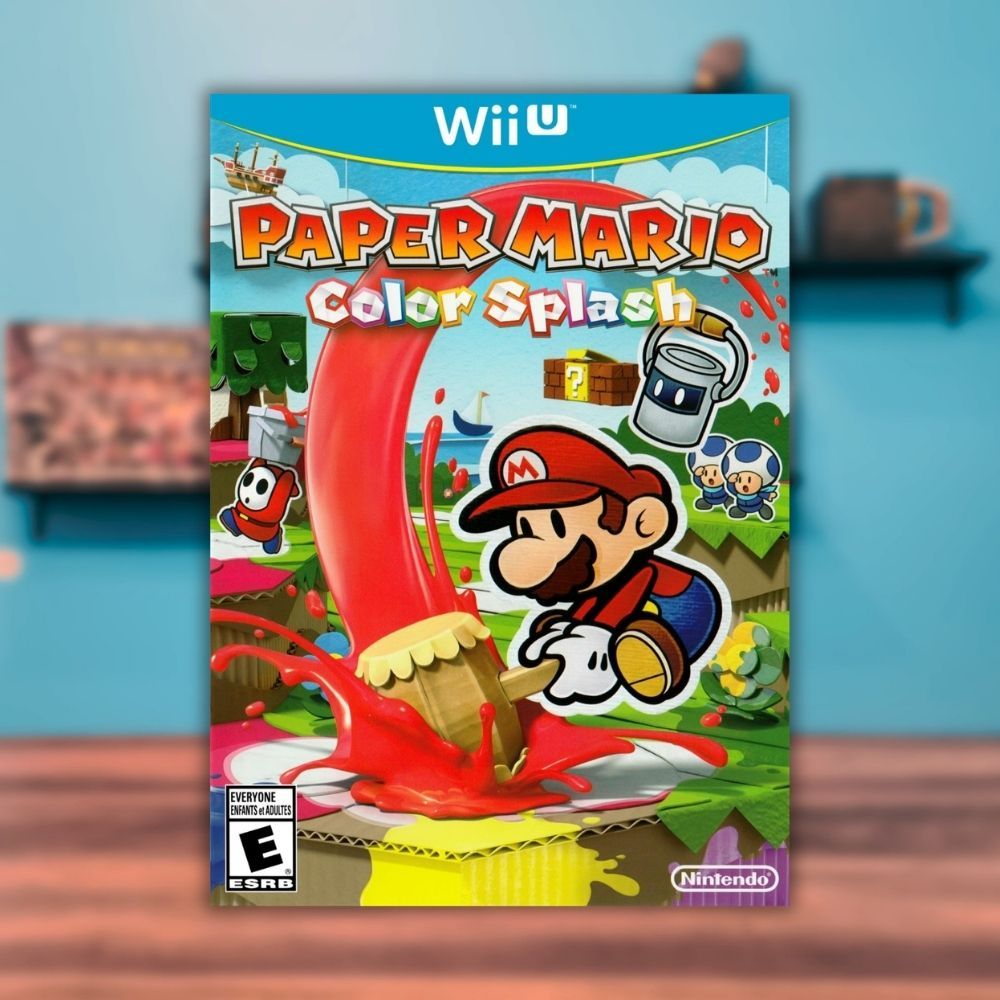 Paper Mario Color Splash - Nintendo Wii U
