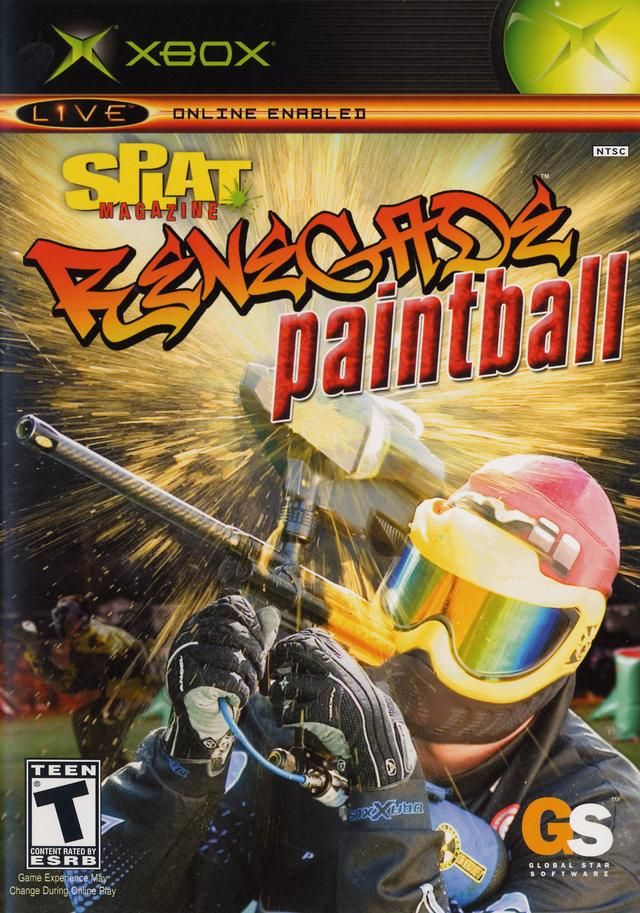 Splat Magazine Renegade Paintball - Original Xbox