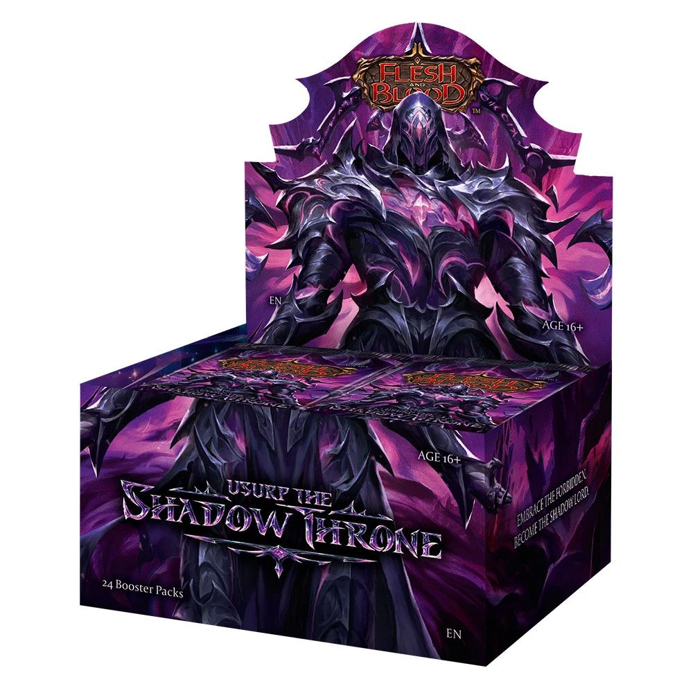 Usurp the Shadow Throne Booster Box Flesh and Blood [PREORDER]