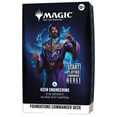 Keen Engineering Commander Deck, Foundations MTG