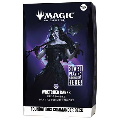 Wretched Ranks Commander Deck, Foundations MTG