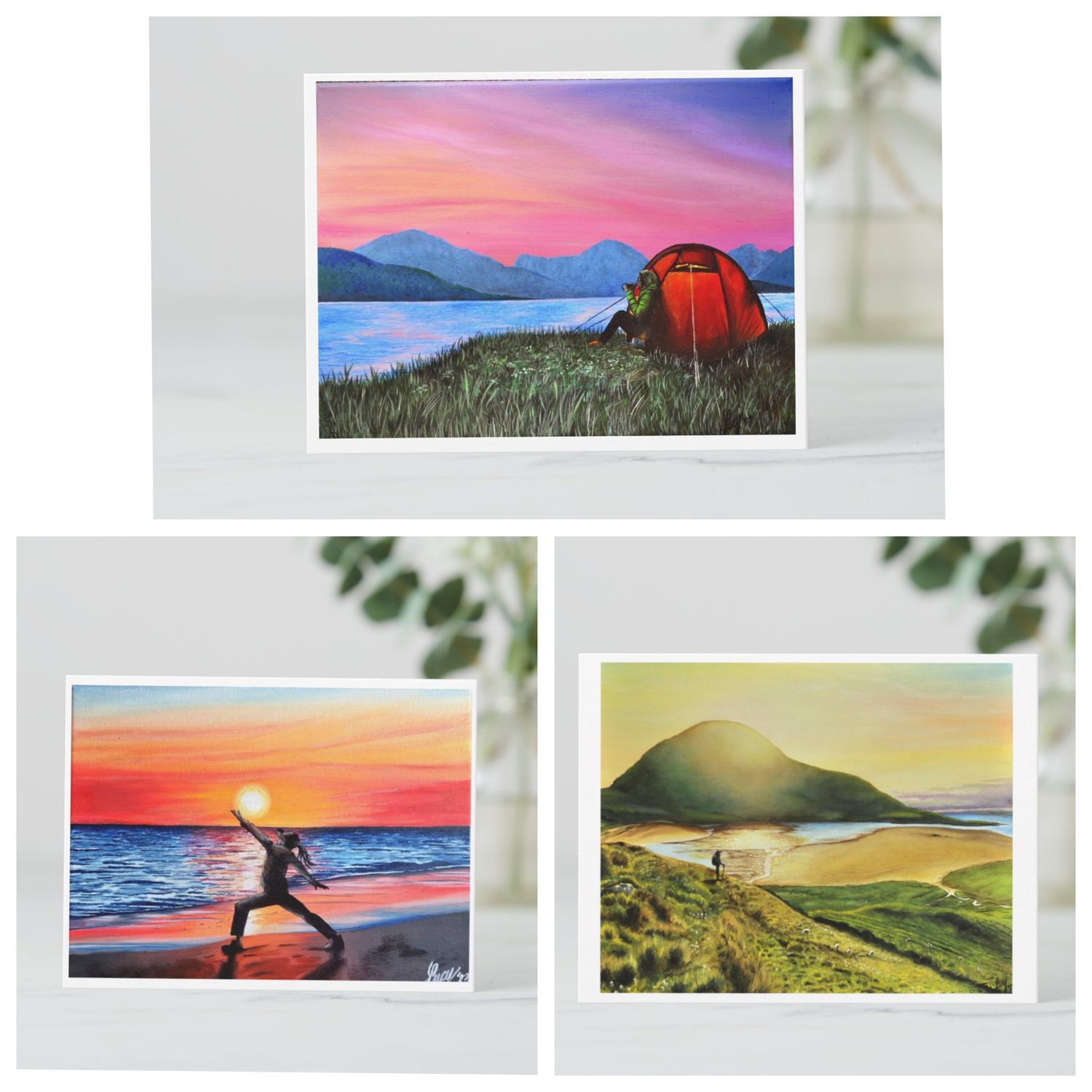 Outer Hebrides- Scotland set of 3 Postcards