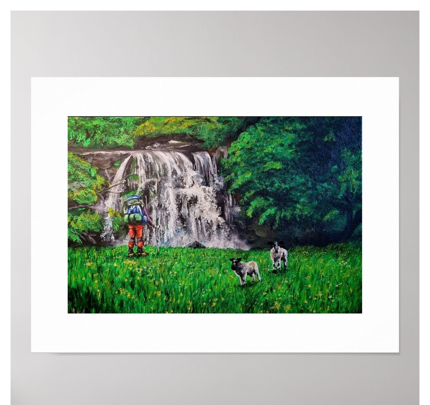 Waterfall of tears - Yorkshire