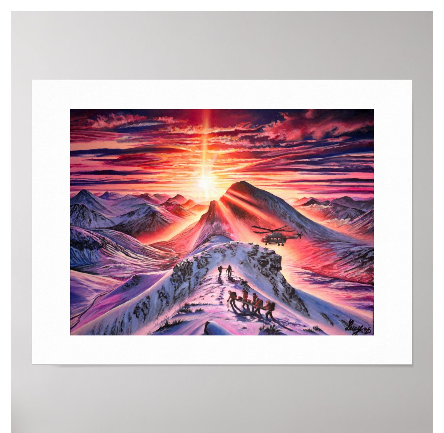 Guardian Angles of Scottish mountains