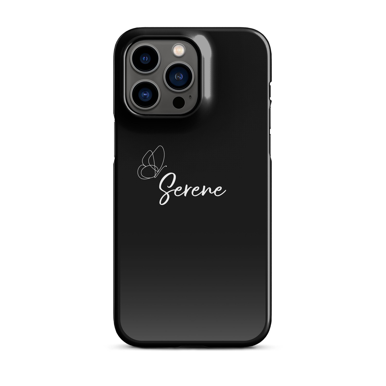 Serene Snap case for iPhone - Black