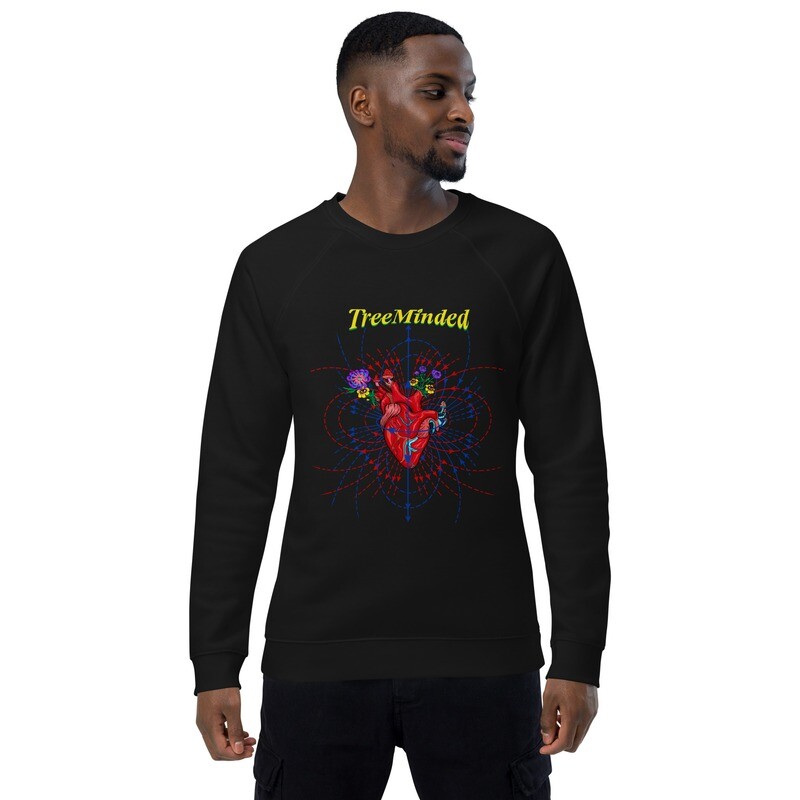 Unisex TreeMinded Heart Organic Sweatshirt