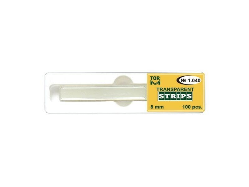 TRANSPARENT STRIP - 1.040 ( 8mm 100pcs ) - TOR
