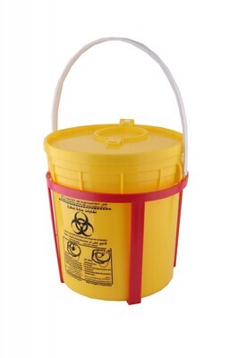 SHARP CONTAINER YELLOW BASKET 6L