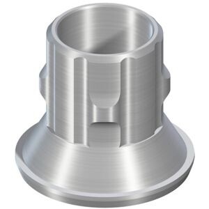 RN VARIOBASE® FOR BRIDGE/BAR CYLINDRICAL - INCL. SCREW, Ø 5MM, AH 3.5MM, 1MM 