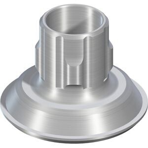 WN VARIOBASE® FOR BRIDGE/BAR CYLINDRICAL - INCL. SCREW, Ø  7mm, AH 3.5mm, 1mm